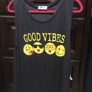 Emoji Tank Top, XL (Brand New w/ Tag) - Super Soft